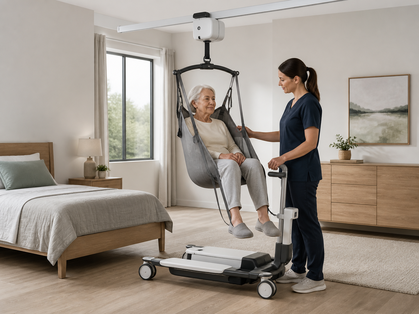 NovaAxial assisted patient transfer system concept