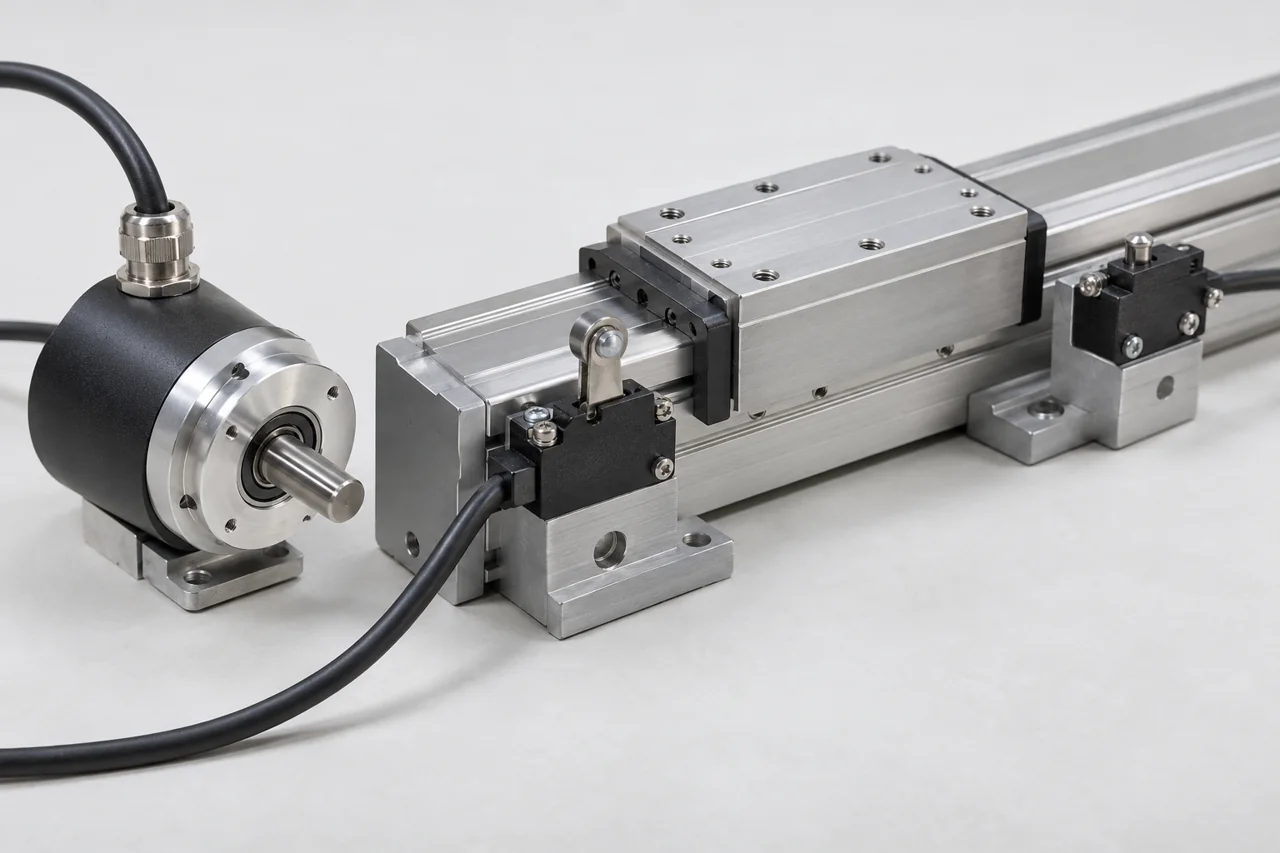 Position & state feedback hardware arrangement