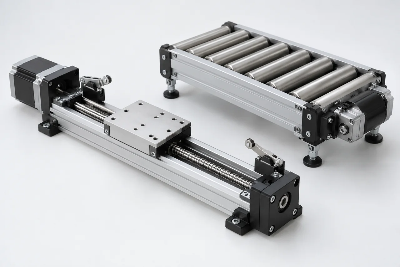 Handling & actuator interfaces hardware arrangement