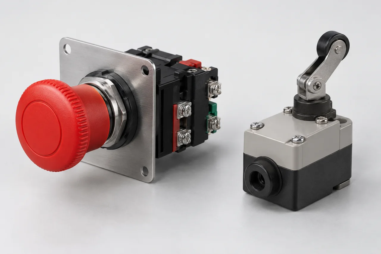 Stop, enable & limit interfaces hardware arrangement